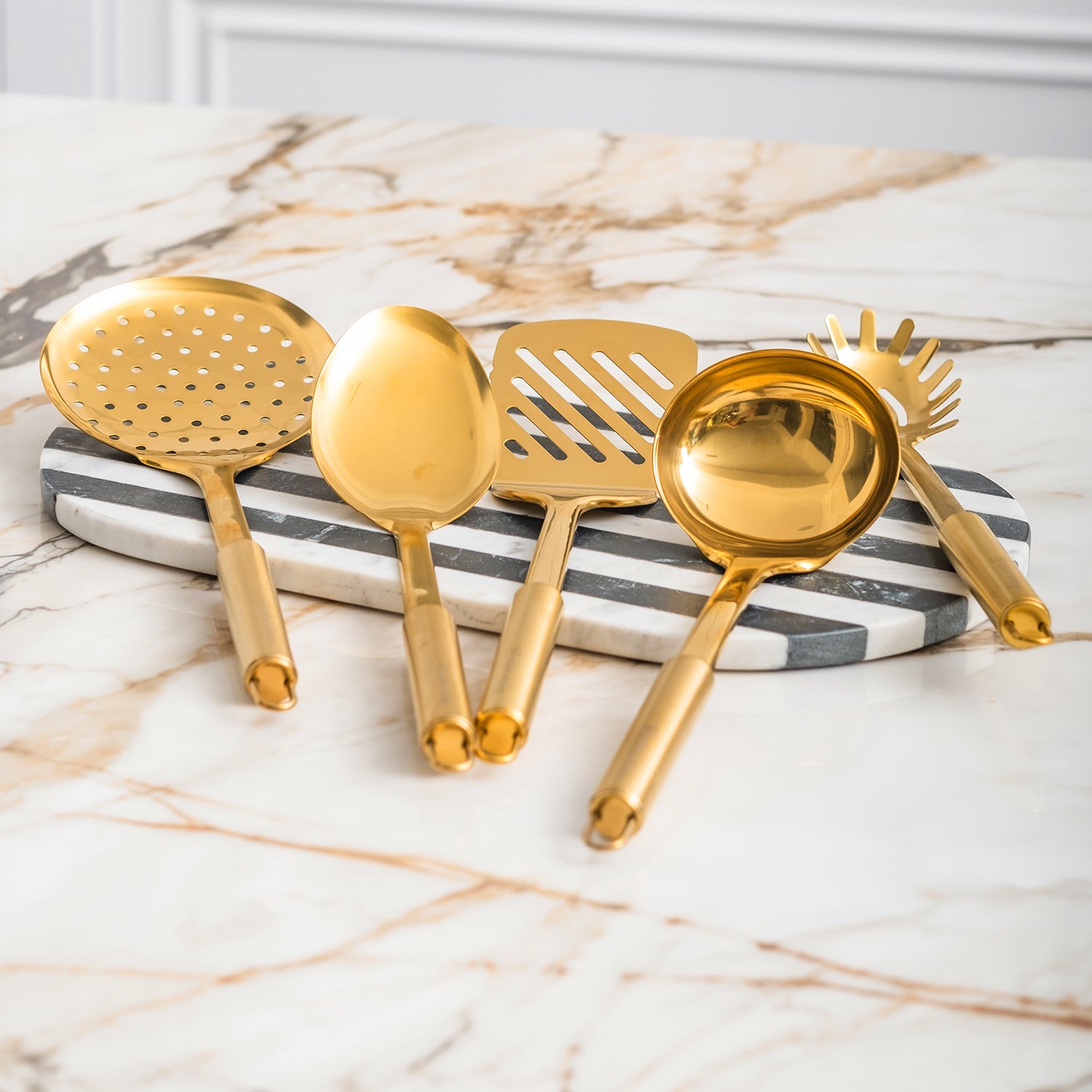Kitchen Utensils Set Cooking Shovel Spoon Nordic Light Luxury